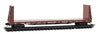 Micro Trains N 5400480 61' 8" Bulkhead Flatcar - Trailer-Train TTPX #80231 (Boxcar Red, white, yellow)