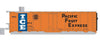 Micro Trains N 5900280 Ice Storage House - Former 40' Steel Ice Reefer - Kit - Pacific Fruit Express #3204 (orange)