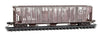 Micro Trains N 9944400 Evans 100-Ton 3-Bay Covered Hopper - Conrail #887399 (Weathered, Ex-Lehigh Valley, gray/rust, graffiti Series #3)