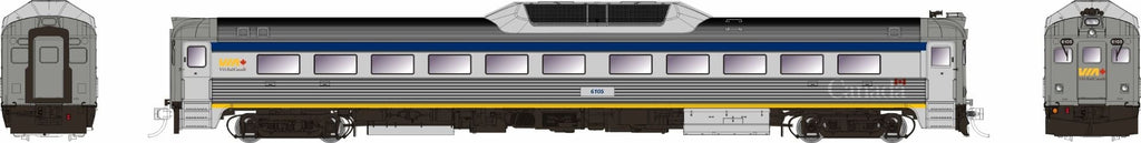 Rapido 016346 HO Budd RDC-1 (Ph 2 (DC/Silent): VIA Rail Canada - 2010s Rebuild: #6105
