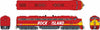 Rapido 028822 HO EMD E8A w/HEP (DC/DCC/Sound): Rock Island - Red & Yellow Scheme: #660