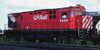 Rapido 045020 HO MLW C-424 (DC/Silent): CP Rail - Action Red (8" Stripes) (DRS-24c): #4250