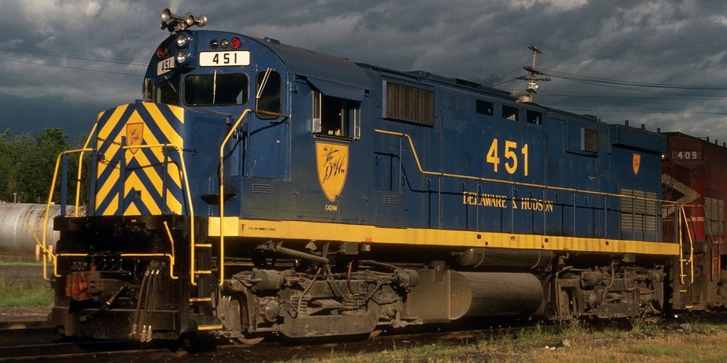 Rapido 045034 HO ALCO C-424m (DC/Silent): Delaware & Hudson - Blue Scheme: #451