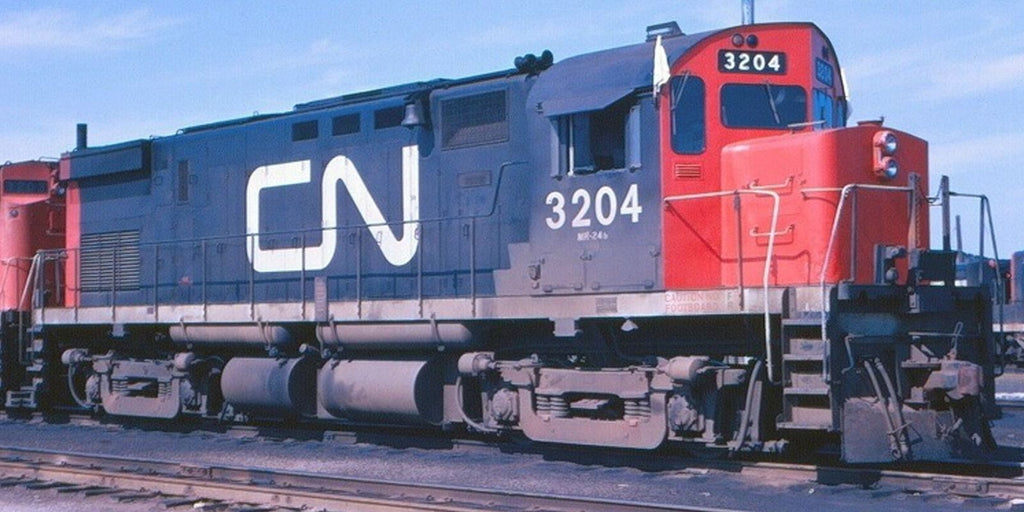 Rapido 045502 HO MLW C-424 (DC/DCC/Sound): CN Rail - Noodle (MR-24b): #3210