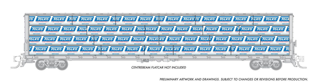 Rapido 102158 Rapido Bits: N Centerbeam Lumber Load: Tolko