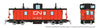 Rapido 166033 HO HS Caboose: CN - Late w/ Black Steps: #79259