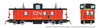 Rapido 166037 HO HS Caboose: CN - International Service: #79286