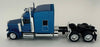 HO Logistics Replicas HO 589065 Peterbilt 589 Stand-Up Sleeper-Cab Semi Tractor - Assembled - Metallic Blue