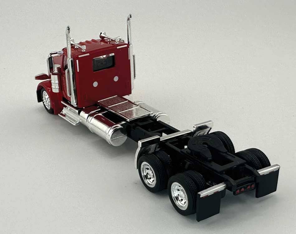 HO Logistics Replicas HO 589081 Peterbilt 589 2-Axle Day-Cab Semi Tractor - Assembled - Red