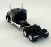 HO Logistics Replicas HO 990093 Kenworth 990 Flat-Top Sleeper-Cab Semi Tractor - Assembled - Black