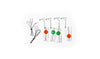 Woodland Scenics 5637 Mast Arm Traffic Lights (N)