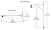 Woodland Scenics 5653 Mast Arm Traffic Lights (HO)