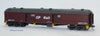 Wheels of Time N 250032 Class BE-73-D 70' Baggage-Express w/Arched Roof 2-Pack - Canadian Pacific #404113, 404910 (1 Each: maroon & Action Red)