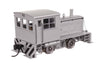 Walthers HO 20018 Plymouth ML-8 Industrial Switcher - DCC only - Silver with Black Stripes