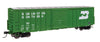 Walthers HO 46027 50' ACF Exterior Post Dreadnaught End Plate B Boxcar - Burlington Northern #214266