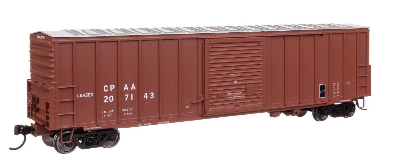 Walthers HO 46035 50' ACF Exterior Post Dreadnaught End Plate B Boxcar - Canadian Pacific #207143