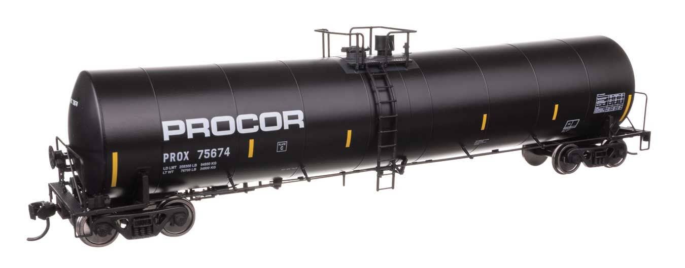 Walthers HO 48231 Trinity 25,000-Gallon Tank Car - Procor #75674