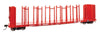 Walthers HO 50806 63' Pulpwood Flatcar - Ready to Run - Canadian Pacific #304873