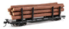 Walthers HO 50908 45' Logging Flatcar - Ready to Run - Northern Pacific #120204