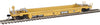 Walthers HO 5632 Thrall Rebuilt 40' Well Car - Trailer-Train DTTX #53235 (yellow, black; Black & White Logo)