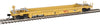 Walthers HO 5637 Thrall Rebuilt 40' Well Car - TTX DTTX #53215 (yellow, black, large red TTX Forward Thinking logo, yellow