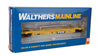 Walthers HO 5646 Thrall Rebuilt 40' Well Car - TTX DTTX #747374 (yellow, black, black & white logo, yellow conspicuity stri