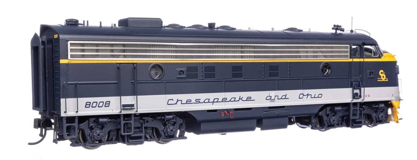 Walthers HO 42548 EMD FP7 LokSound 5 Sound & DCC - Chesapeake & Ohio #8008 (As-delivered)