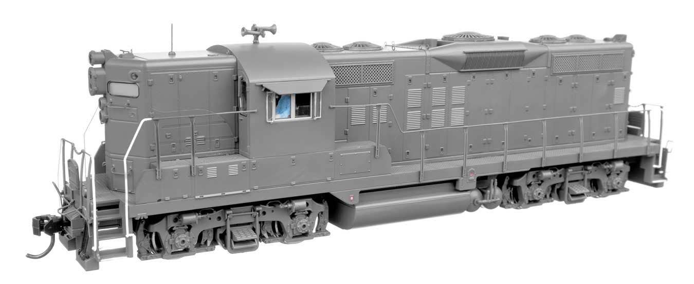 Walthers HO 42726 EMD GP9 Phase II - LokSound 5 Sound and DCC - Undecorated