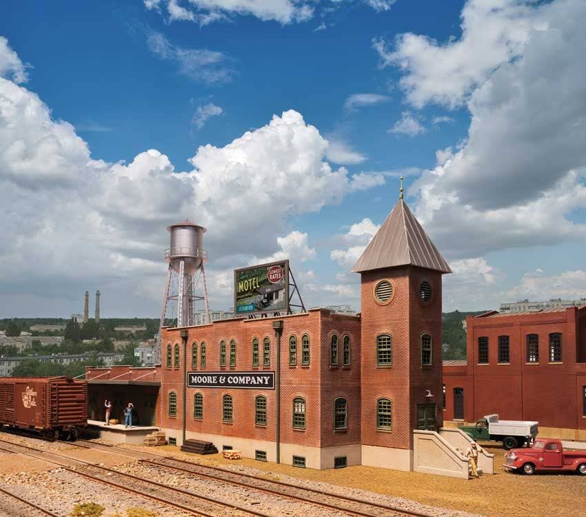 Walthers HO 4104 Vintage Brick Warehouse