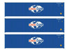 Walthers HO 18251 40' Fully Corrugated Container - 3-Pack - CMA-CGM