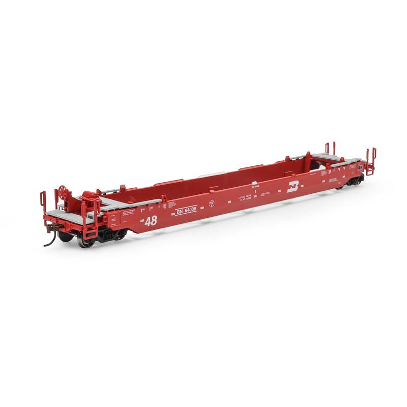 Athearn ATH-1350 HO ATH 48' Husky Stack Well, BN #64008