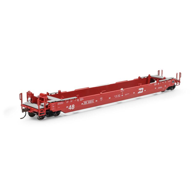 Athearn ATH-1351 HO ATH 48' Husky Stack Well, BN #64014