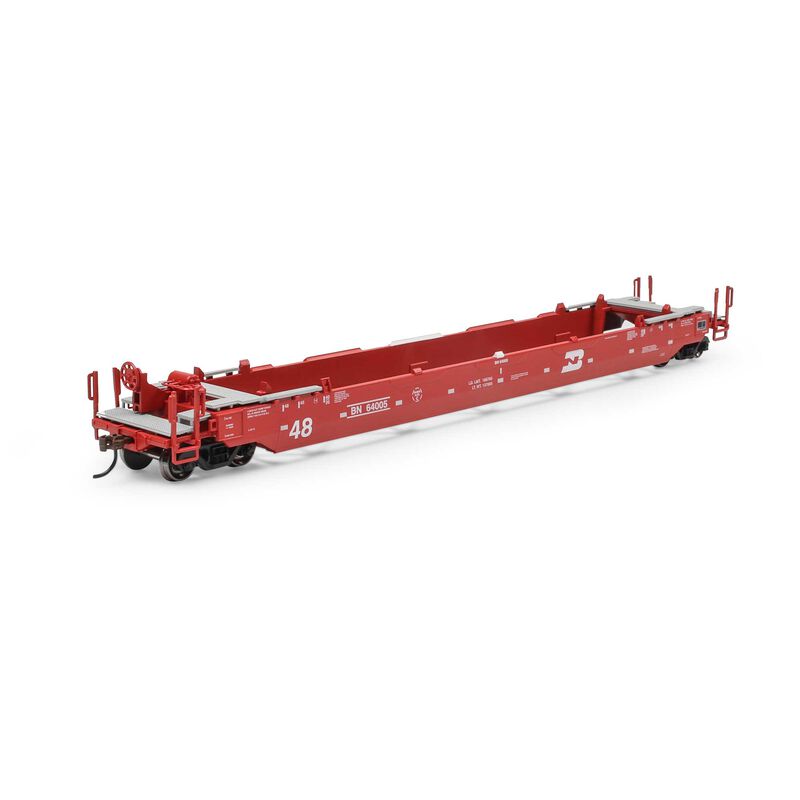 Athearn ATH-1352 HO ATH 48' Husky Stack Well, BN #64005