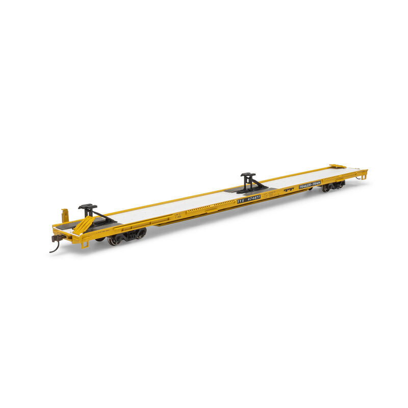 Athearn ATH-1541 HO ATH 85' TOFC Flat Car, TTX #474677