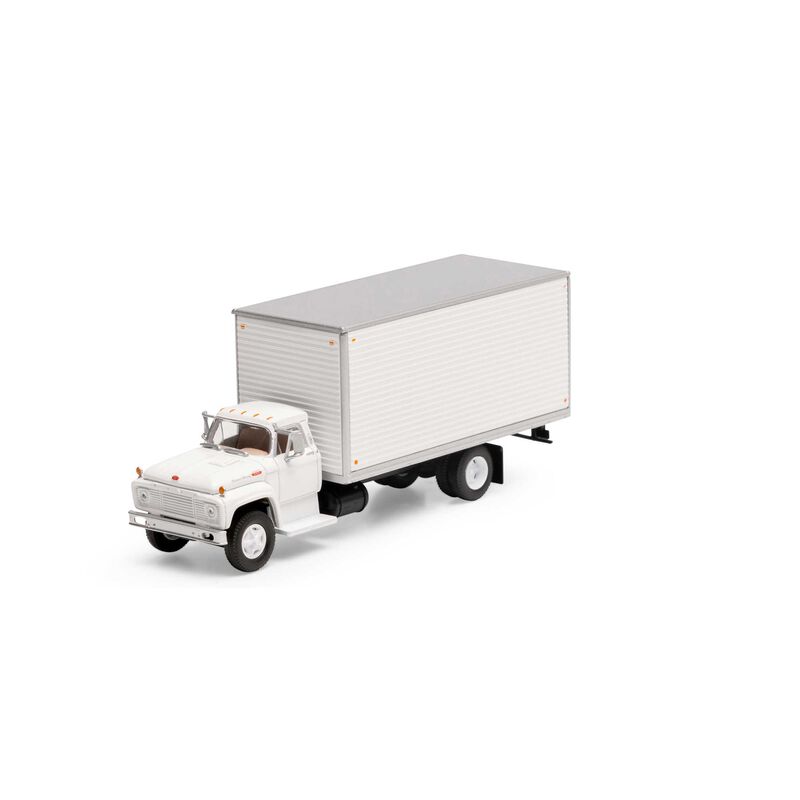 Athearn ATH10058 HO Ford F850 Box Van, White