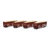 Athearn ATH-1285 HO 40' Wood Chip Hopper with Load, CN #860144 / 860167 / 860225 / 860282 (4)