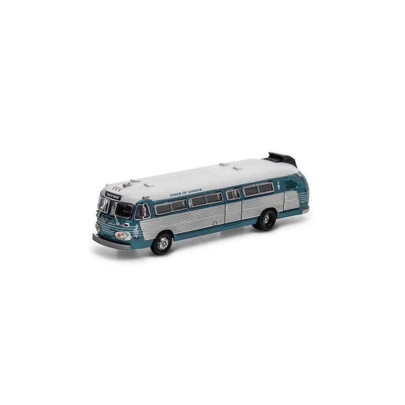 Athearn ATH17348 N Intercity Bus, Band on Tour Voice of Choice