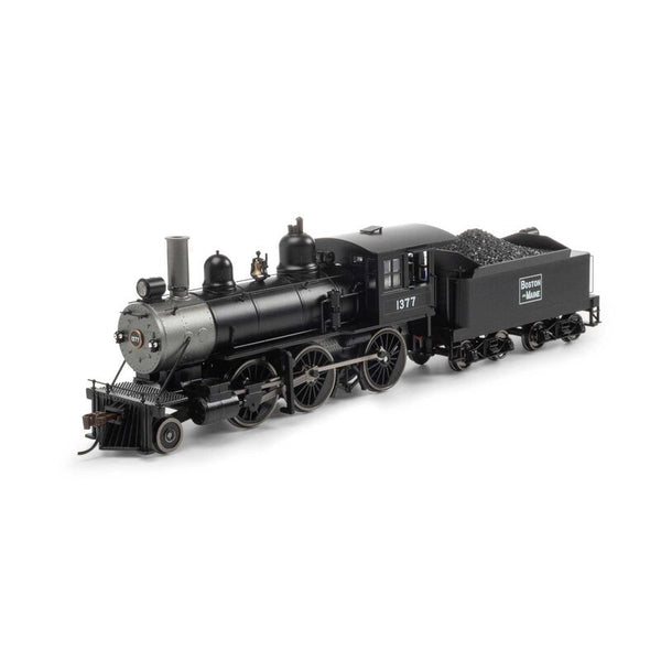 Athearn ATH87314 HO RTR Old Time 2-6-0 Mogul with DCC & Sound, B&M #1377