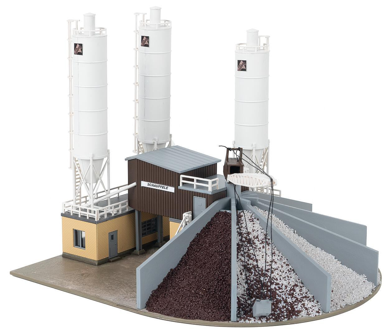 Faller 222228 N Concrete mixing plant with gravel loading silo