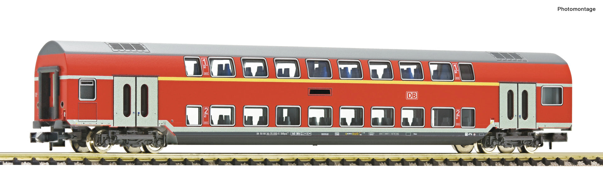Fleischmann 6260079 N 1st/2nd class double-deck coach, DB AG