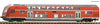 Fleischmann 6270082 N 2nd class double-deck control cab coach, DB AG