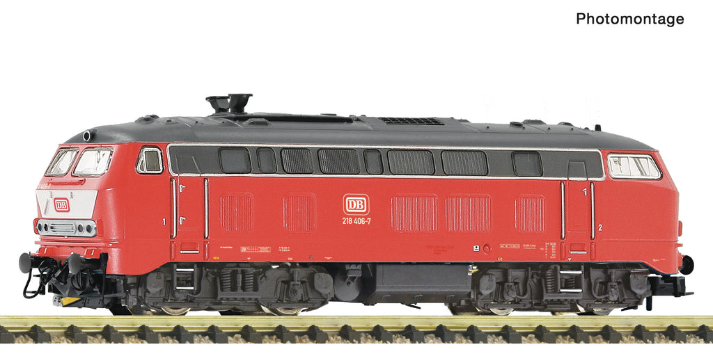 Fleischmann 7360034 N Diesel locomotive 218 406-7, DB AG, DC Analog