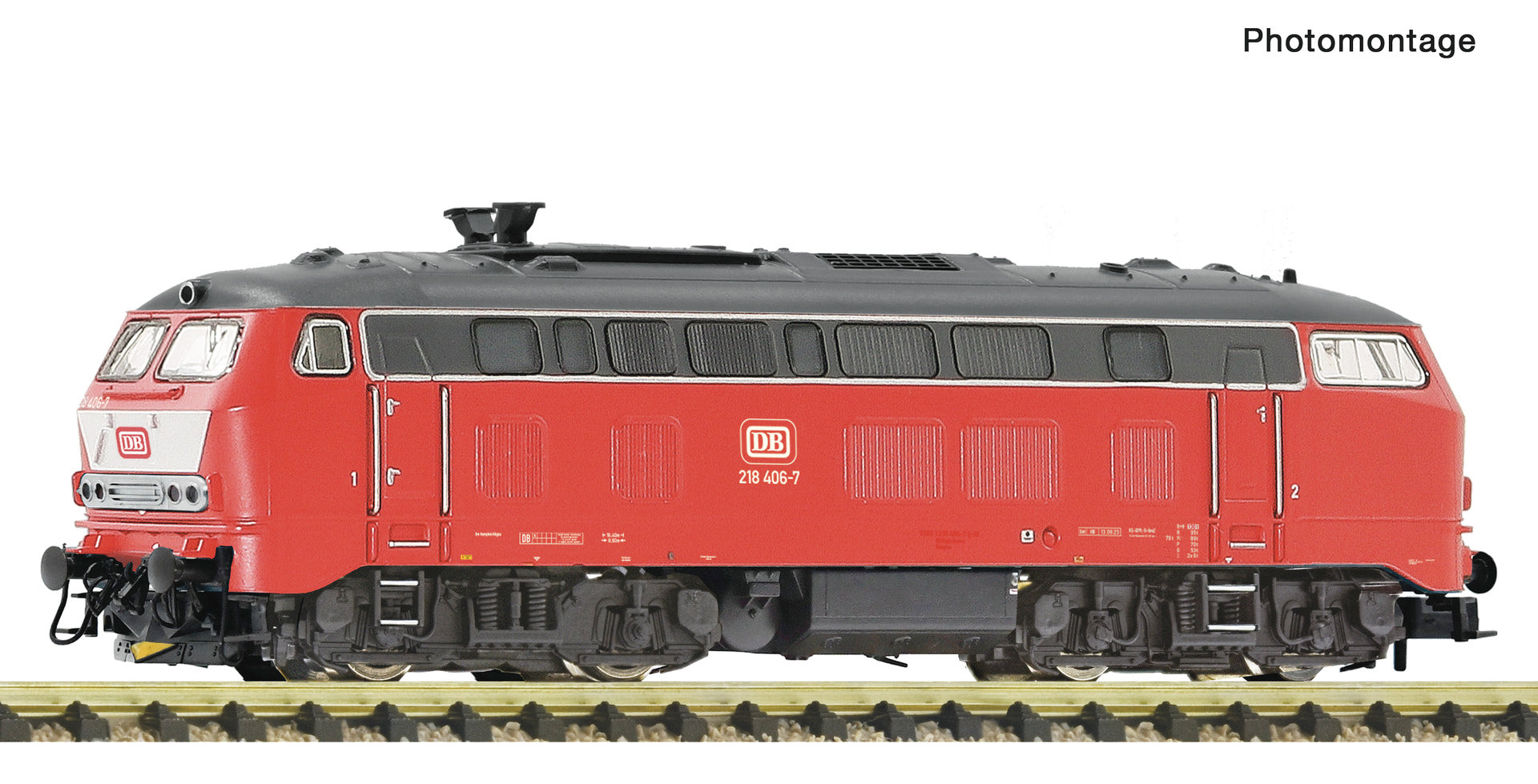 Fleischmann 7370034 N Diesel locomotive 218 406-7, DB AG, DCC Digital Sound