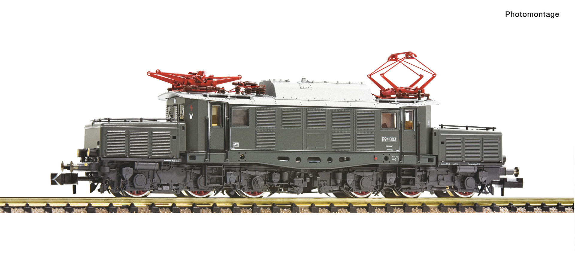 Fleischmann 7560071 N Electric locomotive E 94 003, DRB, DC Analog