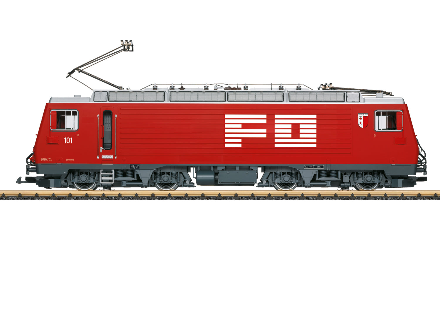 LGB 23103 G HGe 4/4 II Road Number 101 of the FO