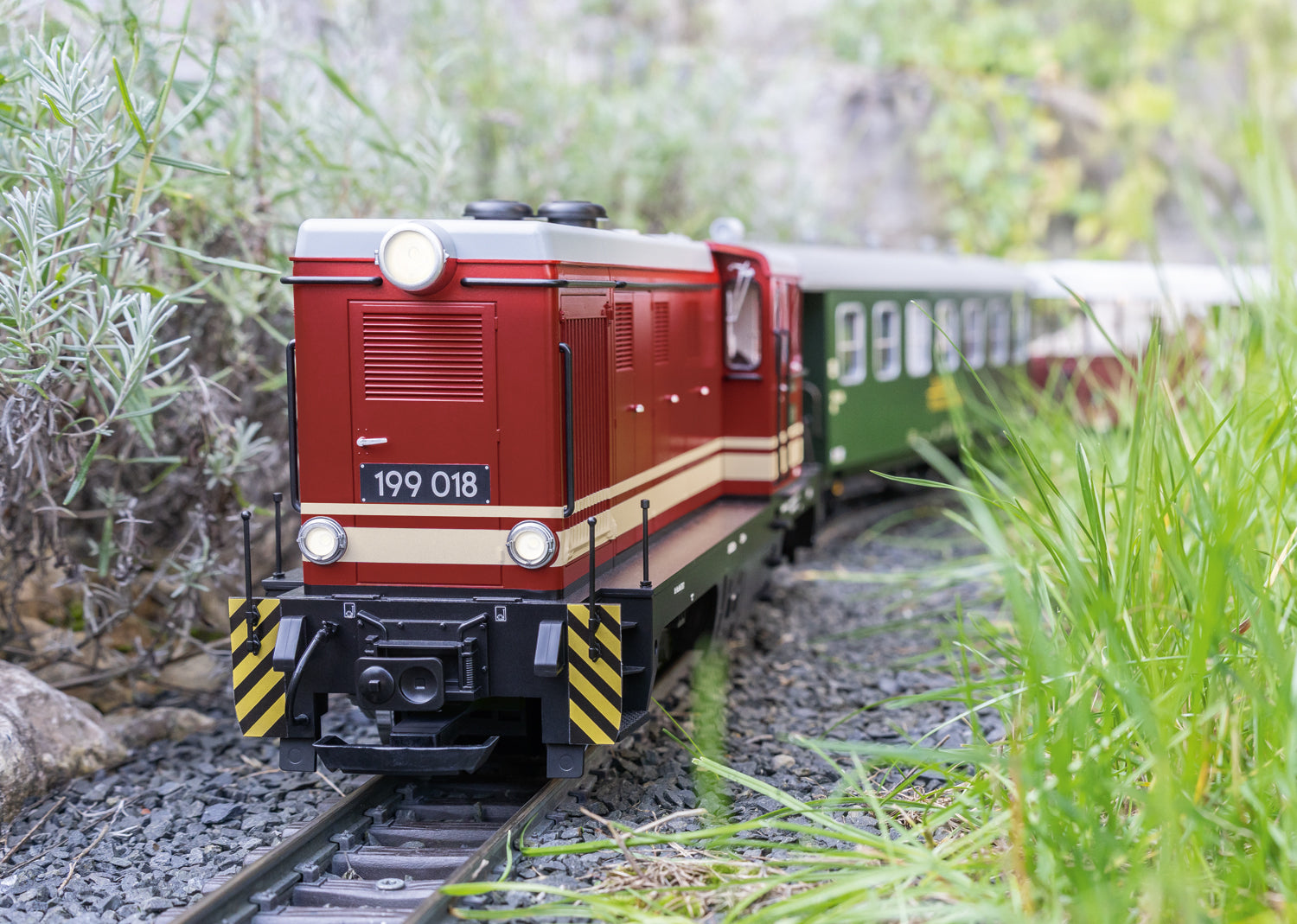 LGB 26450 G SOEG Diesel Locomotive 199 018 Era VI