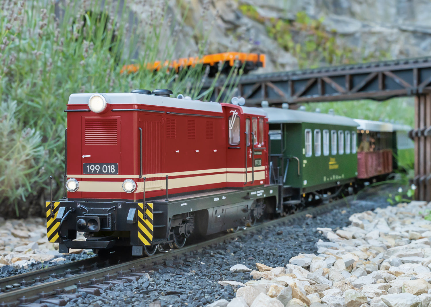 LGB 26450 G SOEG Diesel Locomotive 199 018 Era VI