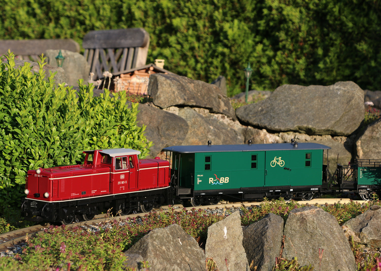 LGB 28516 G Narrow Gauge Diesel Locomotive 251 901-5