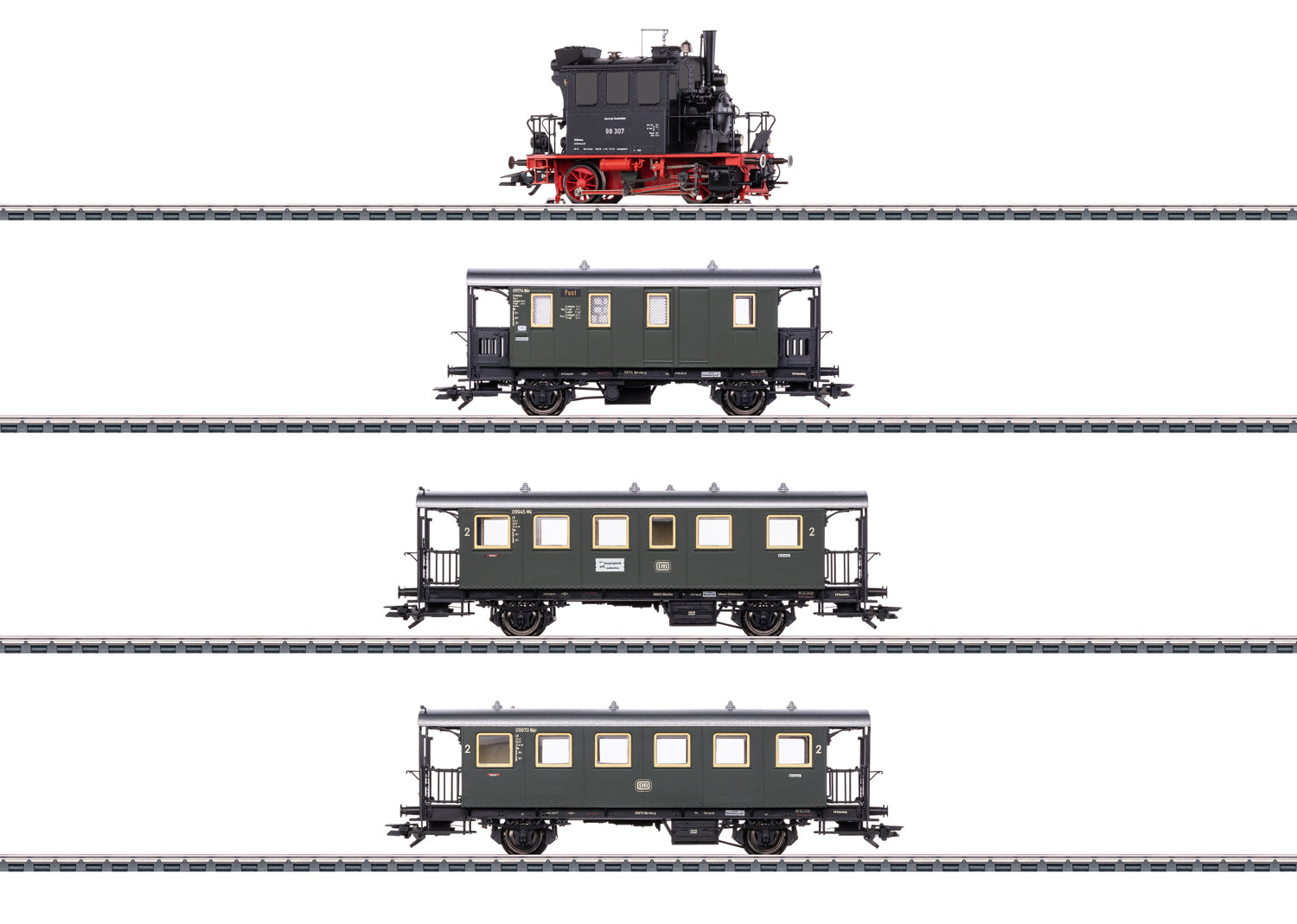 Marklin 26619 HO DB "Spalter Bockl" Train Set MFX+ Digital Sound (MHI Exclusive Item)
