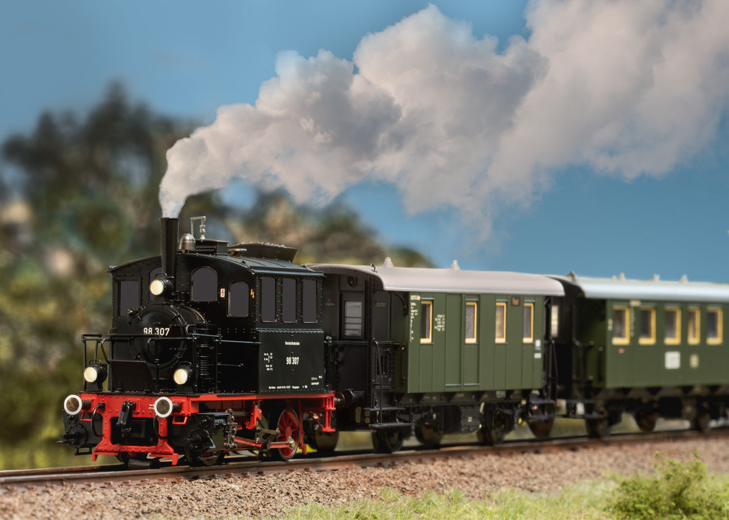 Marklin 26619 HO DB "Spalter Bockl" Train Set MFX+ Digital Sound (MHI Exclusive Item)